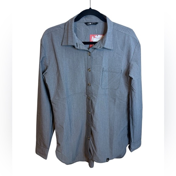 Nwt The North Face Stevie Gray Long Sleeve Performance Hiking Shirt - Picture 2 of 8